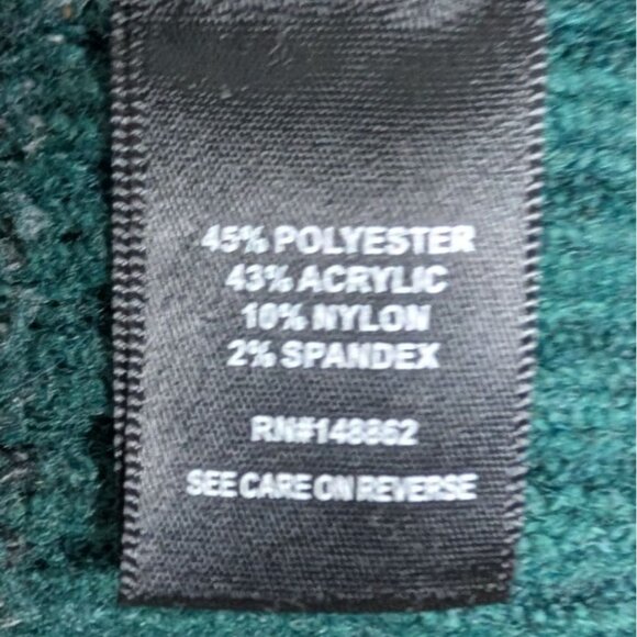 Torrid Floral Cardigan Womens Size 1X Green Botanical Garden Leopard Print - Picture 6 of 12